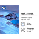 Sealy High Point II Medium Mattress (Split California King) IMAGE 17