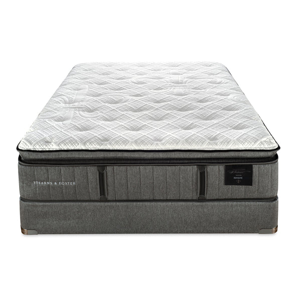 Stearns & Foster Leopold Cushion Firm Pillow Top Mattress Set (Full) IMAGE 1