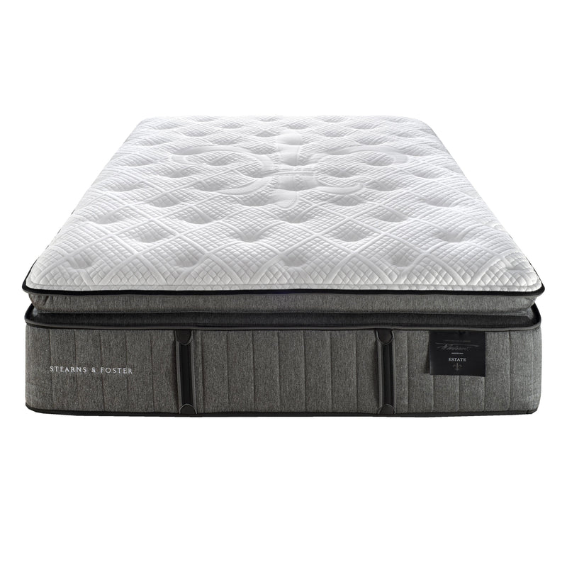  Stearns & Foster Lucius Plush Euro Pillow Top Mattress Set (King) IMAGE 2