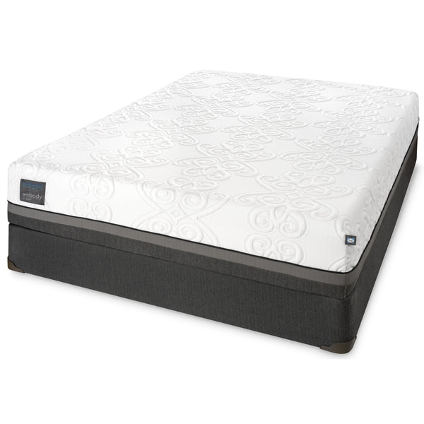  Sealy Embody Two Cushion Firm Mattress Set (Queen) IMAGE 1