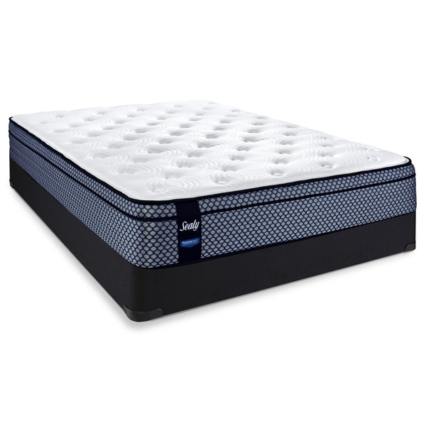  Sealy Novello Cushion Firm Euro Top Mattress Set (Queen) IMAGE 1