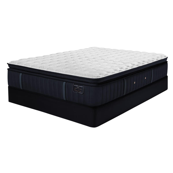  Stearns & Foster Hurston Luxury Plush Euro Pillow Top Mattress Set (Queen) IMAGE 1