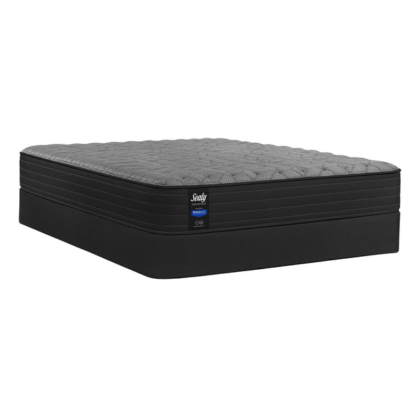  Sealy Cedar Lane Cushion Firm Mattress Set (Queen) IMAGE 1