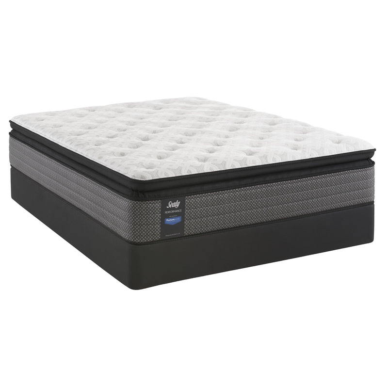  Sealy Garner Cushion Firm Euro Top Mattress Set (Queen) IMAGE 1
