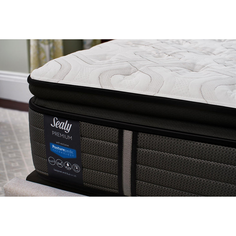  Sealy Thorton Plush Euro Pillow Top Mattress (Queen) IMAGE 6