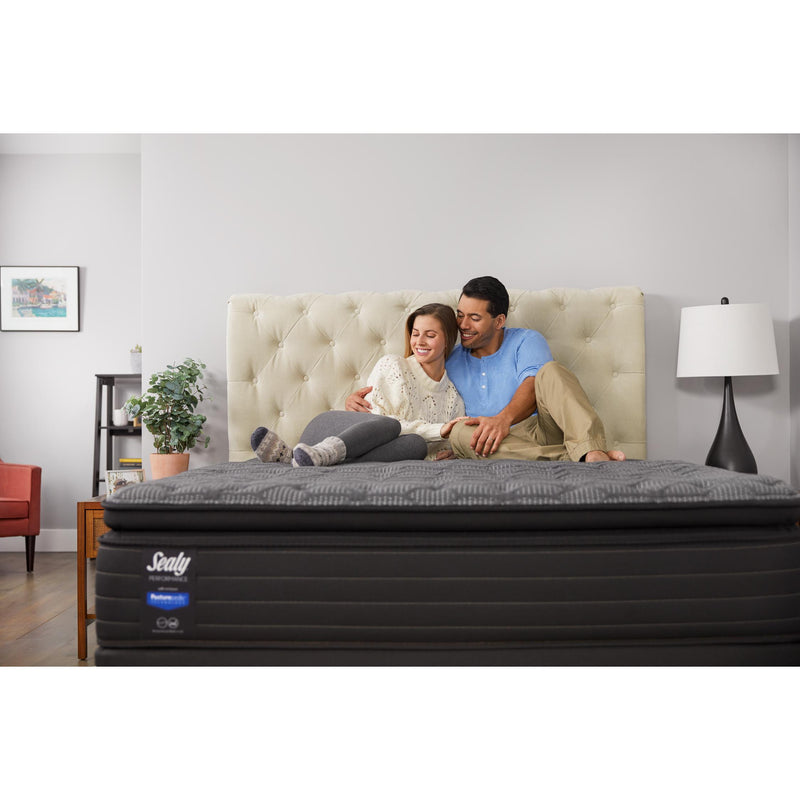 Sealy Maple Lane Cushion Firm Pillow Top Mattress Set (Queen) IMAGE 3