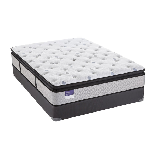  Sealy Knighthood Plush Euro Top Mattress Set (Queen) IMAGE 1