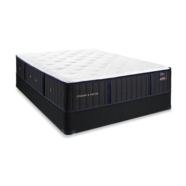  Stearns & Foster Sheffield Park Firm Tight Top Mattress Set - 5" Black Box (Queen) IMAGE 1