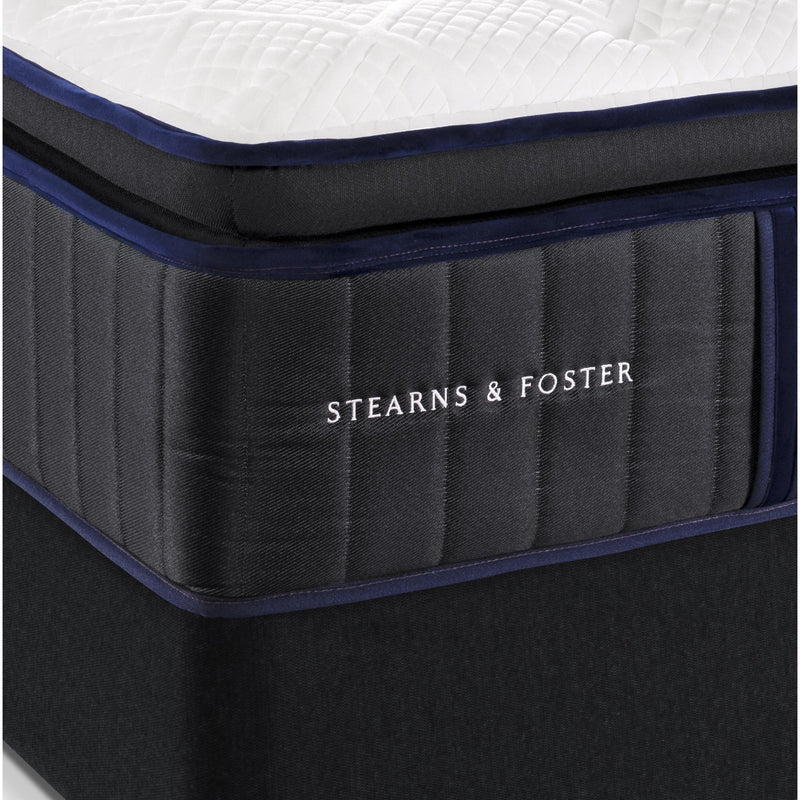  Stearns & Foster Wynn Manor Luxury Plush Pillow Top Mattress Set - 9" Black Box (Queen) IMAGE 4