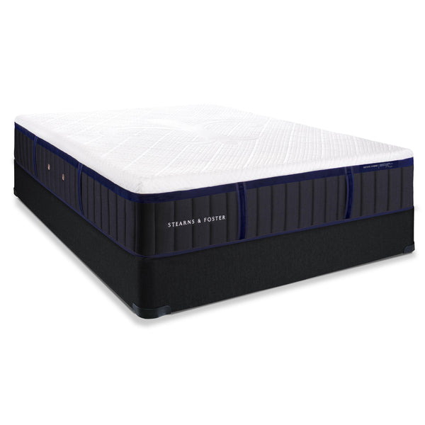 Stearns & Foster Blisswood Luxury Firm Mattress Set - 9" Black Box (Queen) IMAGE 1