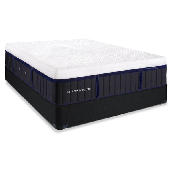  Stearns & Foster Chatham Isle Luxury Plush Mattress Set - 9" Black Box (Queen) IMAGE 1