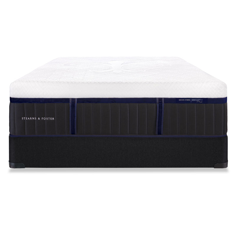  Stearns & Foster Chatham Isle Luxury Plush Mattress Set - 5" Black Box (Queen) IMAGE 2