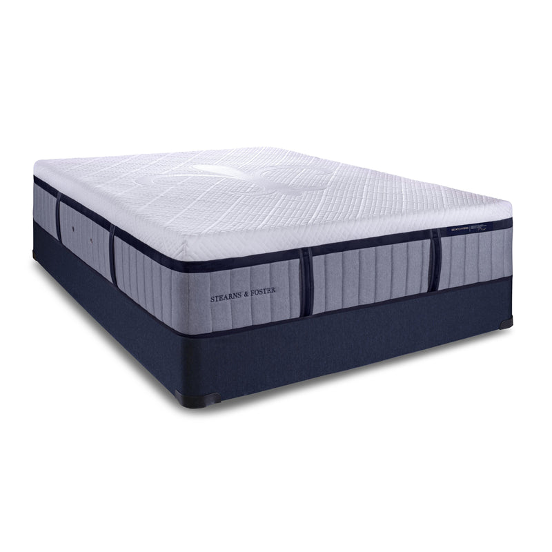  Stearns & Foster Darling Luxe Firm Mattress Set (Queen) IMAGE 1