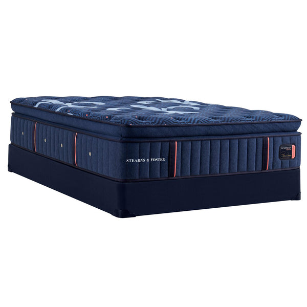  Stearns & Foster Lux Estate Soft Euro Pillowtop Mattress Set (Queen) IMAGE 1