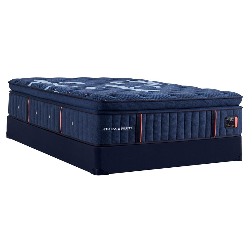  Stearns & Foster Lux Estate Soft Euro Pillowtop Mattress Set (Queen) IMAGE 1