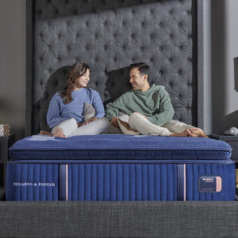  Stearns & Foster Reserve Soft Euro Pillow Top Mattress Set (Queen) IMAGE 5