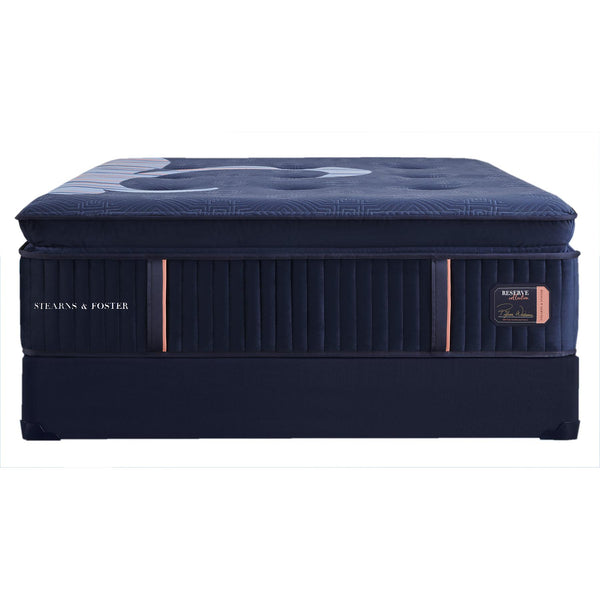  Stearns & Foster Reserve Firm Euro Pillowtop Mattress Set (Queen) IMAGE 1