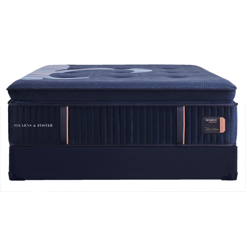  Stearns & Foster Reserve Firm Euro Pillowtop Mattress Set (Queen) IMAGE 1