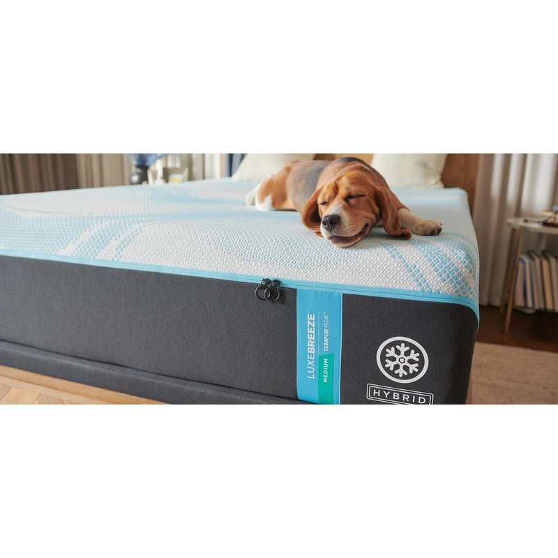  Tempur-Pedic Tempur-LuxeBreeze® Medium Hybrid Mattress (Split King) IMAGE 3