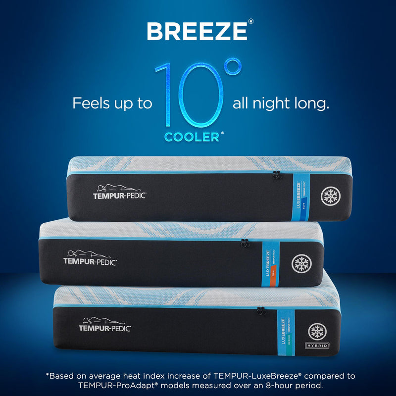  Tempur-Pedic Tempur-LuxeBreeze® Firm Mattress (Split King) IMAGE 5