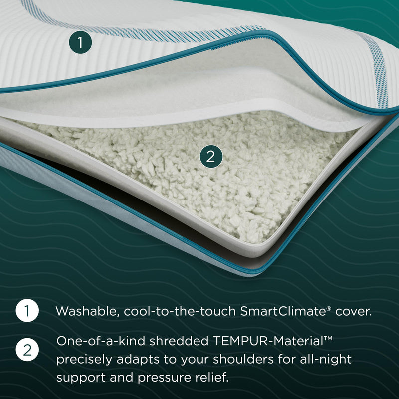  Tempur-Pedic Tempur-Pedic Adapt ProAdjust Pillow (Queen) IMAGE 4