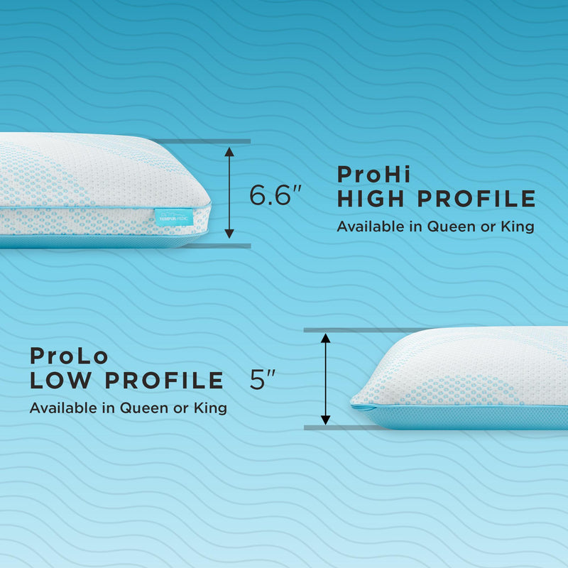  Tempur-Pedic Tempur-Pedic Breeze ProHi 2.0 Pillow (Queen) IMAGE 4