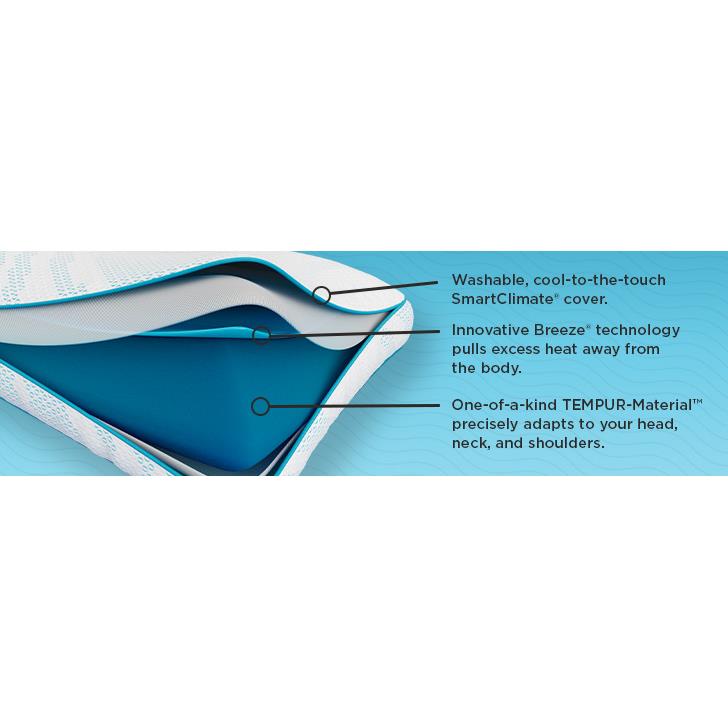  Tempur-Pedic Tempur-Pedic Breeze ProHi 2.0 Pillow (King) IMAGE 11
