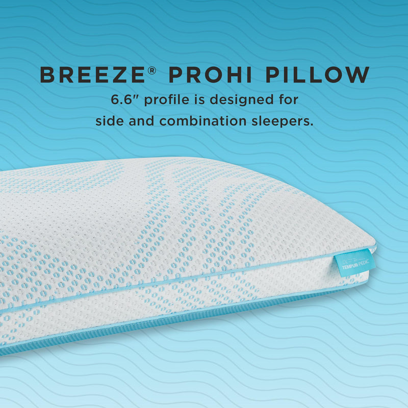  Tempur-Pedic Tempur-Pedic Breeze ProHi 2.0 Pillow (King) IMAGE 6