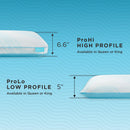 Tempur-Pedic Tempur-Pedic Breeze ProLo 2.0 Pillow (Queen) IMAGE 3