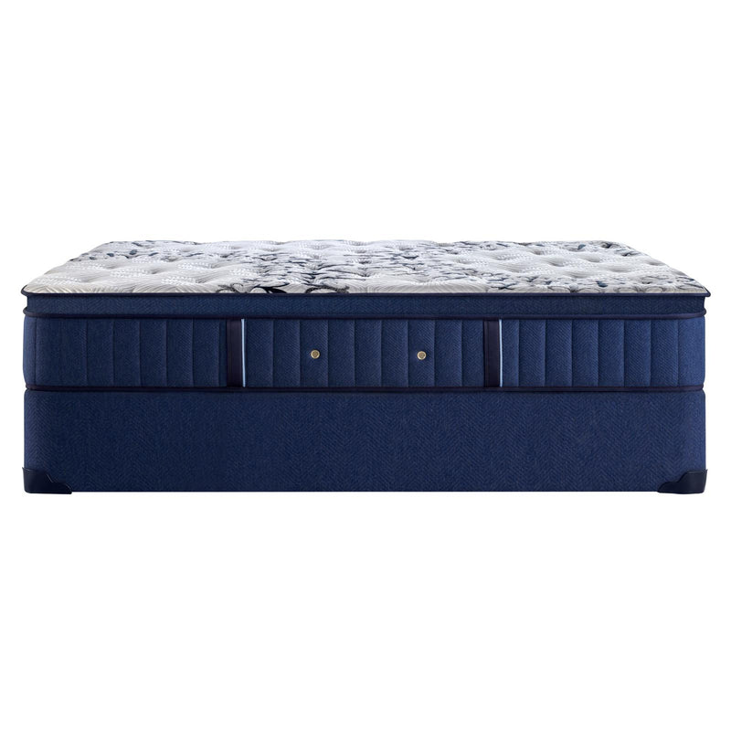  Stearns & Foster Estate Mon Amour Euro-Top Luxury Cushion Plush Mattress Set Blue 5" (Queen) IMAGE 3
