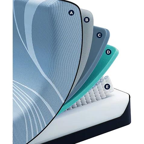  Tempur-Pedic Tempur-ProAlign Medium Hybrid Mattress (Queen) IMAGE 1