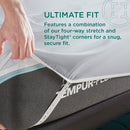  Tempur-Pedic TEMPUR-Adapt Luxe Egyptian Cotton Sheets - Graphite (Split California King) IMAGE 17