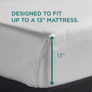  Tempur-Pedic TEMPUR-Adapt Luxe Egyptian Cotton Sheets - White (Queen) IMAGE 3