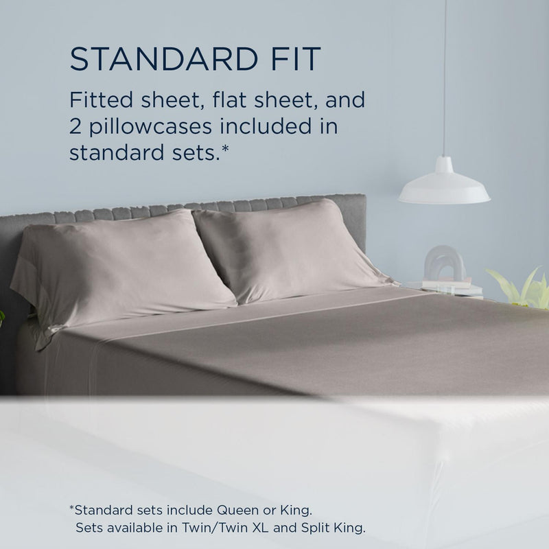  Tempur-Pedic TEMPUR breeze cooling Sheet Set Graphite (King) IMAGE 11