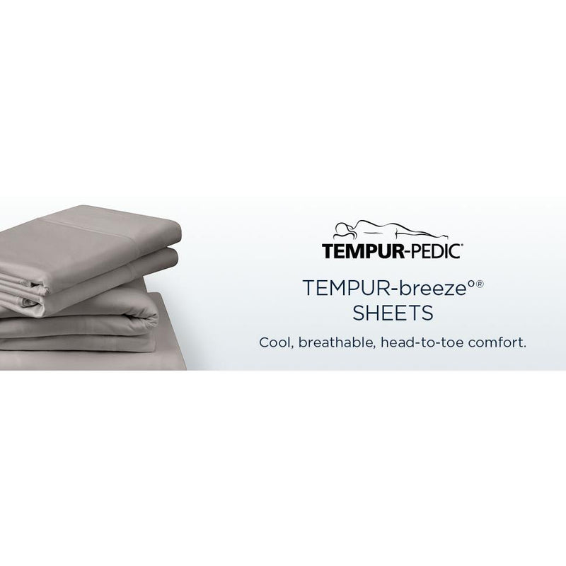  Tempur-Pedic TEMPUR breeze cooling Sheet Set Graphite (Twin XL) IMAGE 3