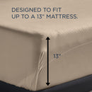  Tempur-Pedic TEMPUR breeze cooling Sheet Set Sandstone (Split California King) IMAGE 4