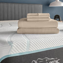  Tempur-Pedic TEMPUR breeze cooling Sheet Set Sandstone (King) IMAGE 1