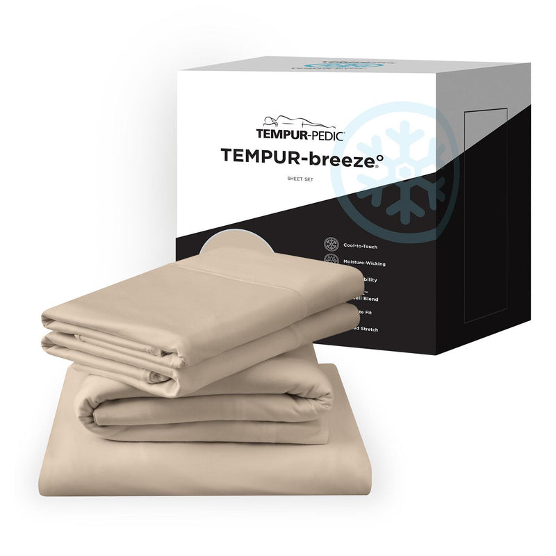  Tempur-Pedic TEMPUR breeze cooling Sheet Set Sandstone (California King ) IMAGE 11