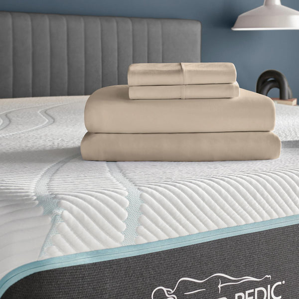  Tempur-Pedic TEMPUR breeze cooling Sheet Set Sandstone (California King ) IMAGE 1
