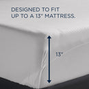  Tempur-Pedic TEMPUR breeze cooling Sheet Set White (Split King) IMAGE 4