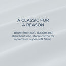  Tempur-Pedic TEMPUR Classic Cotton Sheet Set Cool Gray (Twin) IMAGE 8