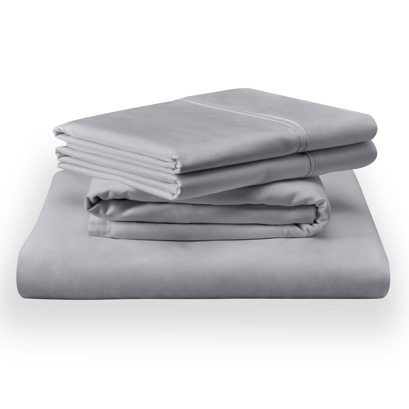  Tempur-Pedic TEMPUR Classic Cotton Sheet Set Cool Gray (Queen) IMAGE 2