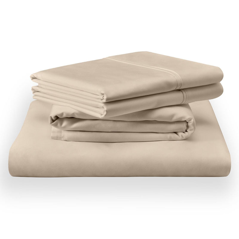  Tempur-Pedic TEMPUR Classic Cotton Sheet Set Sandstone (Twin) IMAGE 2