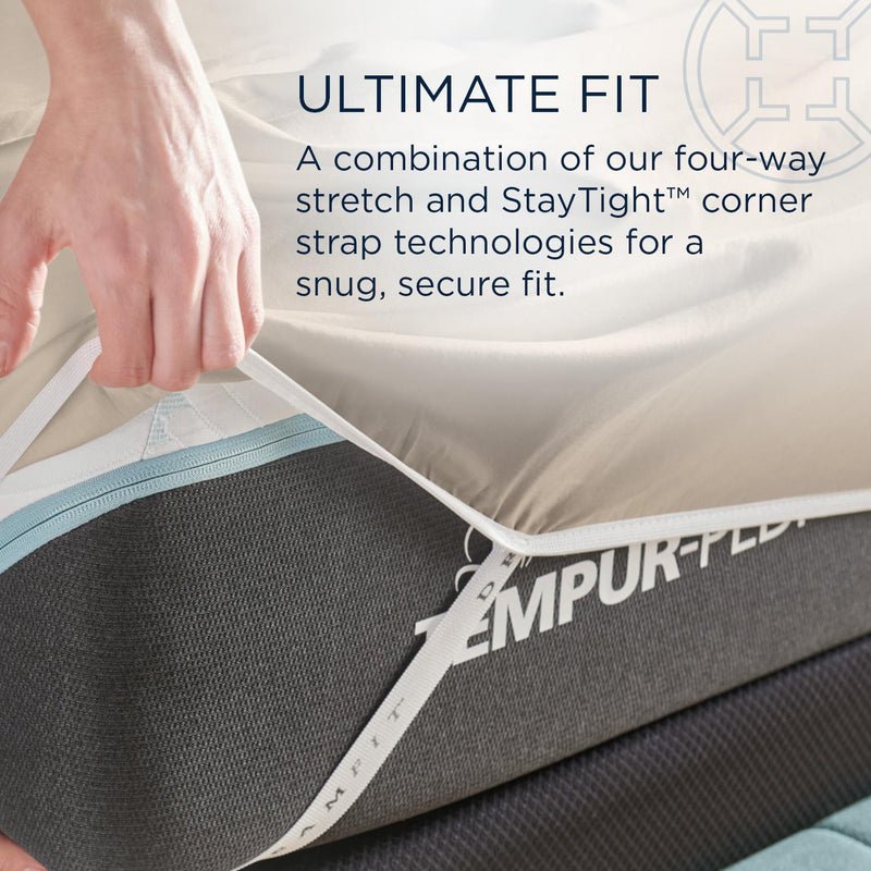  Tempur-Pedic TEMPUR Classic Cotton Sheet Set Sandstone (Full) IMAGE 9