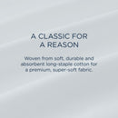  Tempur-Pedic TEMPUR Classic Cotton Sheet Set Sleepy Blue (Queen) IMAGE 8