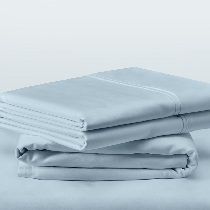  Tempur-Pedic TEMPUR Classic Cotton Sheet Set Sleepy Blue (Twin) IMAGE 10