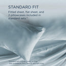  Tempur-Pedic TEMPUR Classic Cotton Sheet Set Sleepy Blue (Twin) IMAGE 11