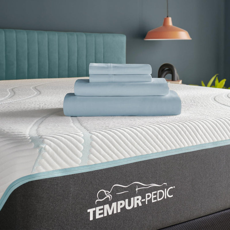  Tempur-Pedic TEMPUR Classic Cotton Sheet Set Sleepy Blue (Twin) IMAGE 1