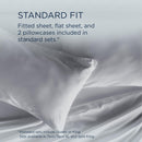  Tempur-Pedic TEMPUR Classic Cotton Sheet Set Sleepy Silver Mist (Queen) IMAGE 11