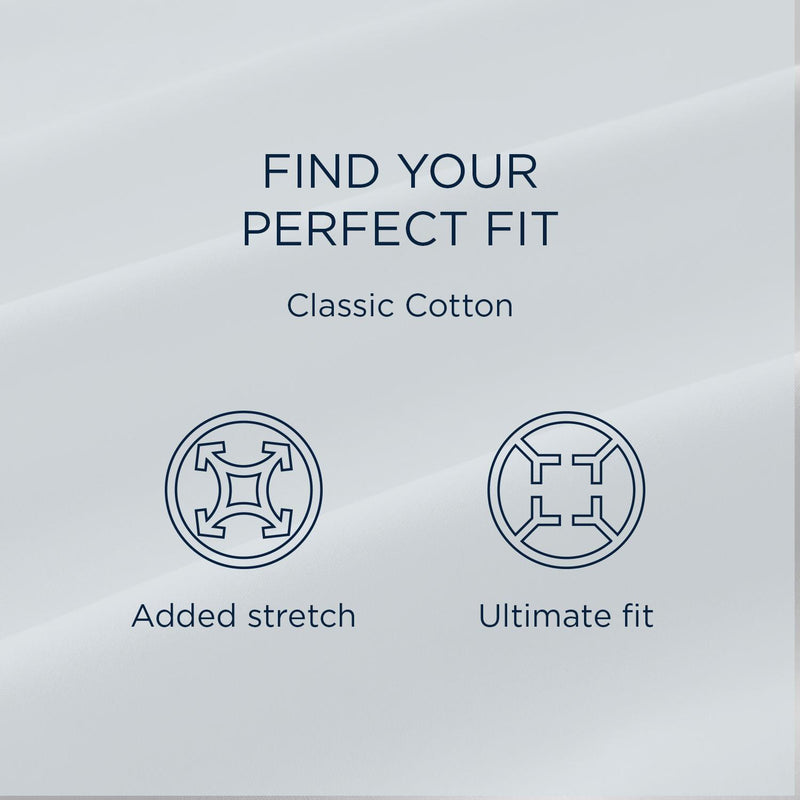  Tempur-Pedic TEMPUR Classic Cotton Sheet Set Sleepy Silver Mist (Split California King) IMAGE 12